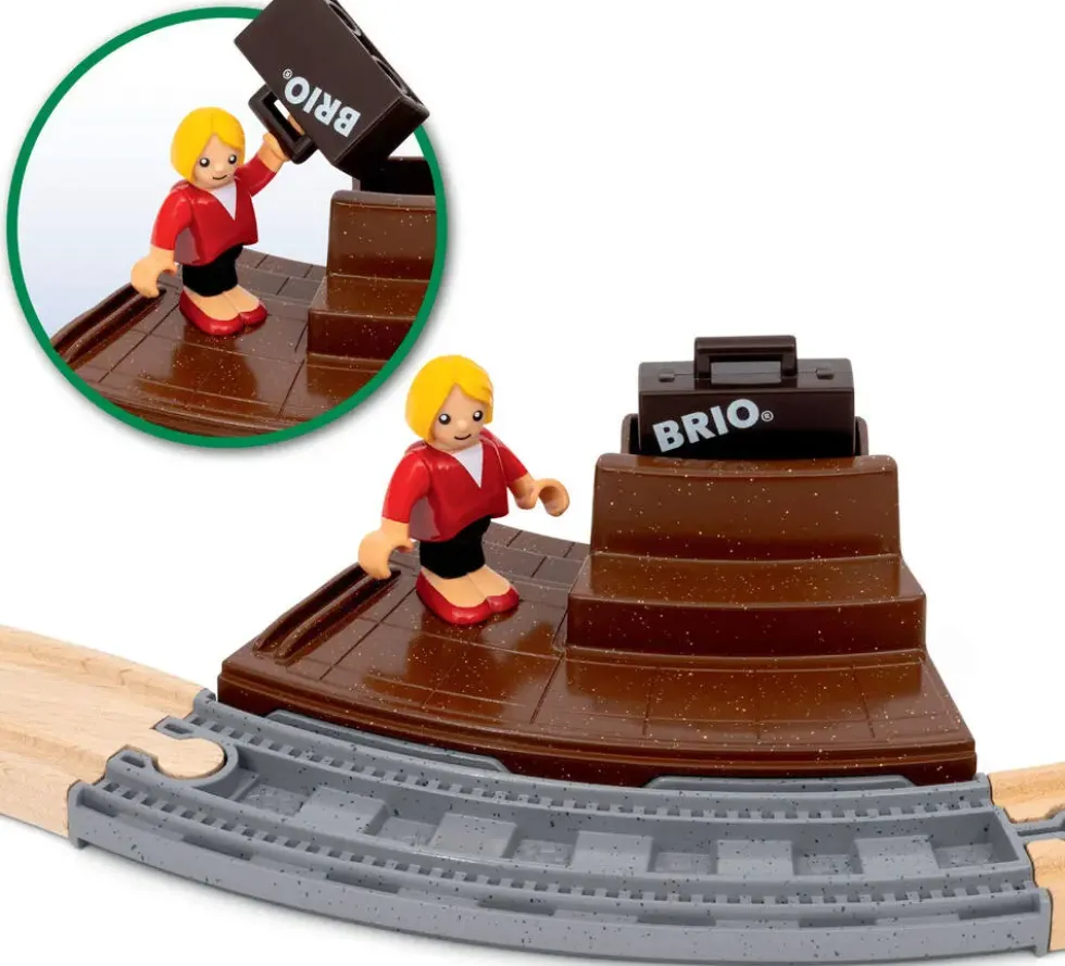 BRIO 63607900 -CIRCUIT EN 8 VOYAGEURS - PACK A