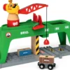 BRIO 7312350339963 - GRUE DOUBLE VOIE DE CHARGEMENT