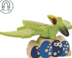 BRIO 63609600 -TRAIN A PILES DINOSAURE