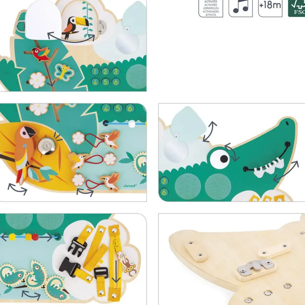 BUSY BOARD CROCO