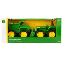 CAMION BENNE ET TRACTEUR JOHN DEERE