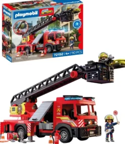 CAMION DE POMPIERS A GRANDE ECHELLE 72192