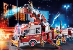 CAMION DE POMPIERS AVEC ECHELLE - 70935