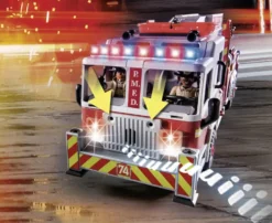 CAMION DE POMPIERS AVEC ECHELLE - 70935