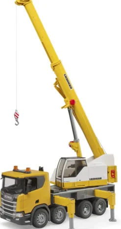 CAMION SCANIA SUPER 560R AVEC GRUE LIEBHERR
