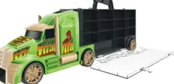 CAMION TRANSPORTEUR DINOSAURES
