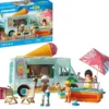 CAMION VENDEUR DE GLACES ET 3 PERSONNAGES-71904