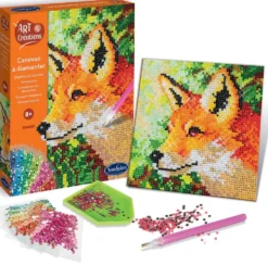 CANEVAS A DIAMANTER - RENARD