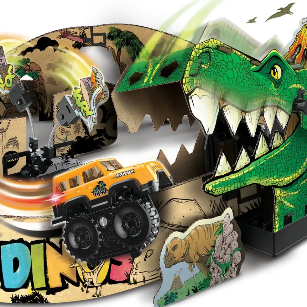CAR-BOARD RACERS - DINO ADVENTURE