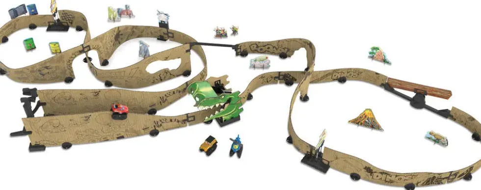 CAR-BOARD RACERS - DINO ADVENTURE