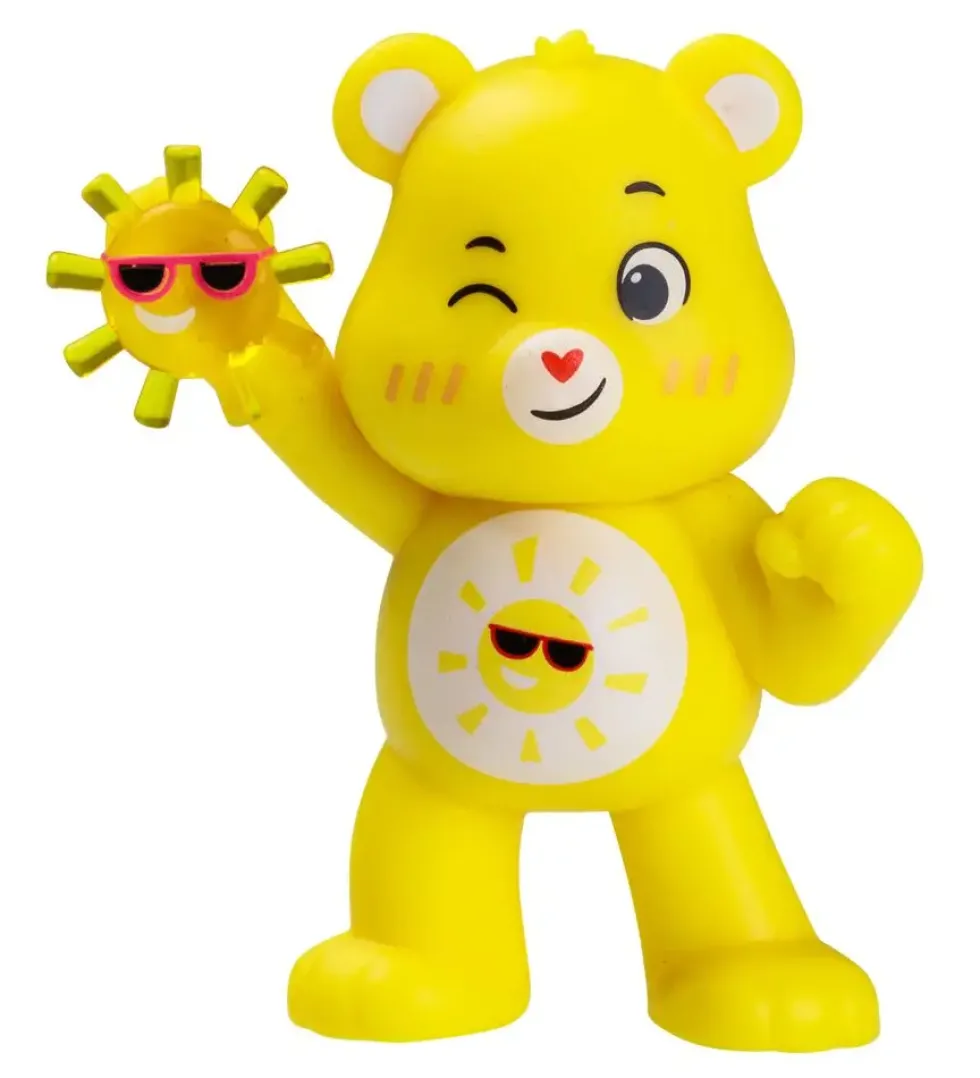 CARE BEARS - PACK 3 MINI FIGURINES DE 5 CM 1 SURPRISE