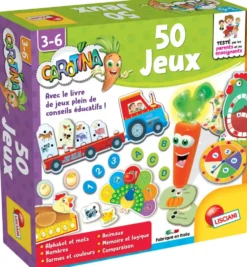 CAROTINA COFFRET 50 JEUX