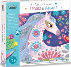 CARTES A CREER - CHEVAUX DE DIAMANTS