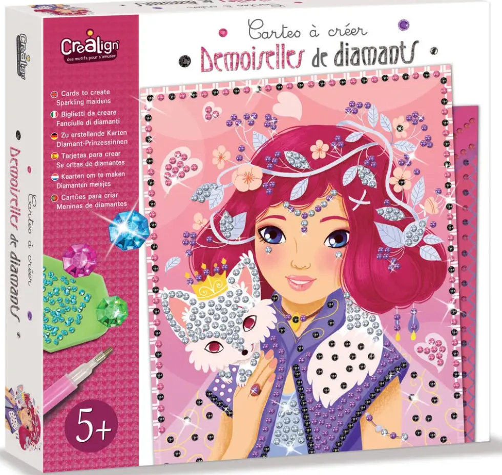 CARTES A CREER - DEMAOISELLES DE DIAMANTS