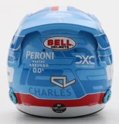 1/5 CASQUE CHARLES LECLERC - SCUDERIA FERRARI - GP F1 MIAMI 2024 - VERSION DELUXE