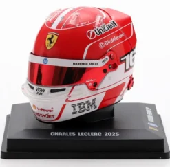 1/5 CASQUE F1 CHARLES LECLERC - SCUDERIA FERRARI HP - 2025