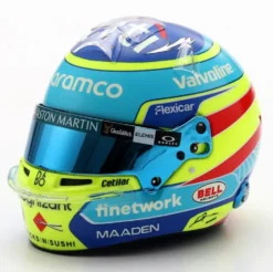 1/5 CASQUE F1 FERNANDO ALONSO - ASTON MARTIN ARAMCO FORMULE 1 TEAM 2025