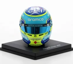 1/5 CASQUE F1 FERNANDO ALONSO - ASTON MARTIN ARAMCO FORMULE 1 TEAM 2025