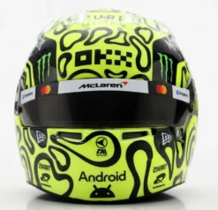 1/5 CASQUE F1 LANDO NORRIS - MCLAREN FORMULE 1 TEAM 2025