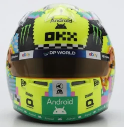 1/5 CASQUE LANDO NORRIS - MCLAREN FORMULE 1 TEAM - GP GRANDE BRETAGNE 2024