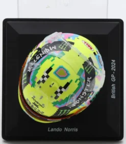 1/5 CASQUE LANDO NORRIS - MCLAREN FORMULE 1 TEAM - GP GRANDE BRETAGNE 2024