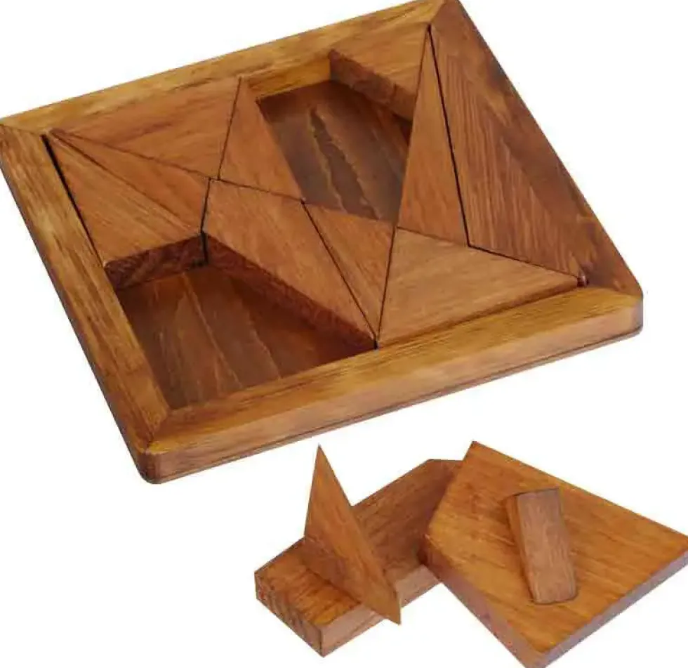 CASSE-TETE - ARCHIMEDE TANGRAM EN BOIS