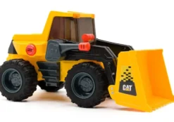 CATERPILAR - POWER HAULERS 2,0 CHARGEUR FRONTAL PLASTIQUE 30 CM SONS, LUMIERES ET DETECTEUR MOUVEMENT