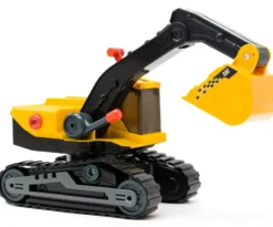 CATERPILAR - POWER HAULERS 2,0 EXCAVATRICE PLASTIQUE 30 CM SONS, LUMIERES ET DETECTEUR MOUVEMENT