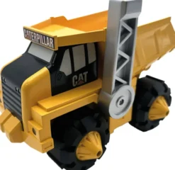 CATERPILLAR- CAMION BENNE 20 CM INARRETABLE AVEC LUMIERES ET FONCTIONS