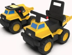 CATERPILLAR - TROTTEUR TRANSFORMABLE 2EN1 CAMION BENNE