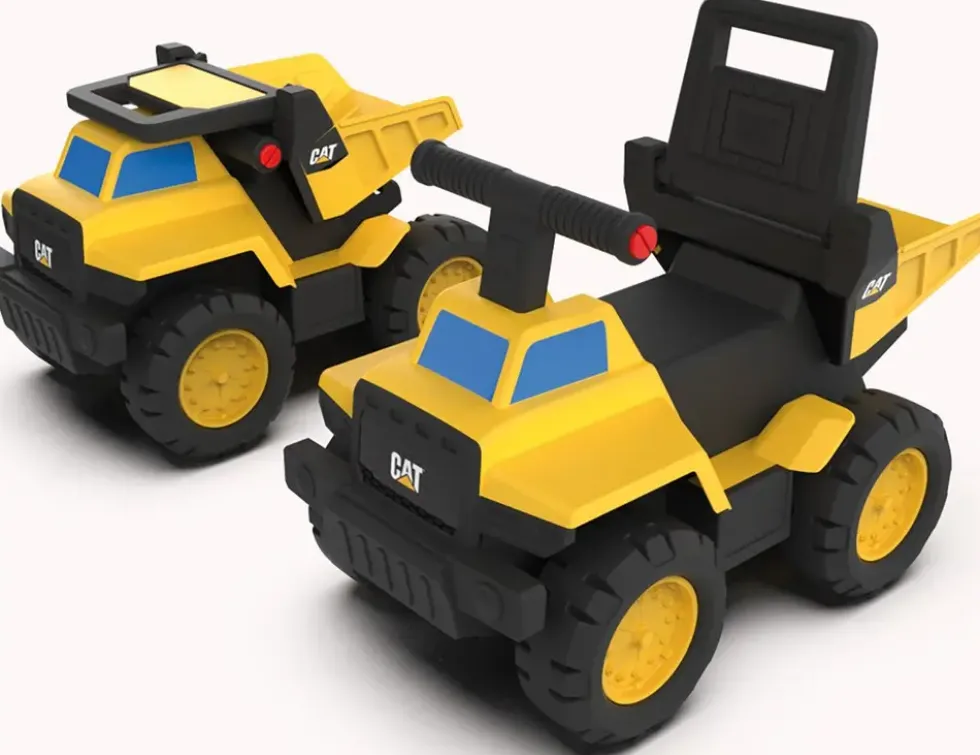 CATERPILLAR - TROTTEUR TRANSFORMABLE 2EN1 CAMION BENNE