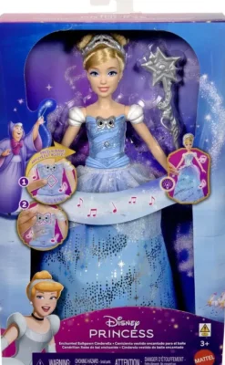 CENDRILLONPOUPEE ET ROBE ENCHANTEE