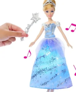 CENDRILLONPOUPEE ET ROBE ENCHANTEE