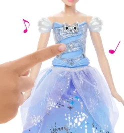 CENDRILLONPOUPEE ET ROBE ENCHANTEE