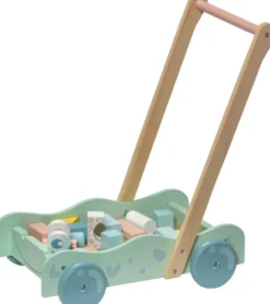 CHARIOT A POUSSER EN BOIS
