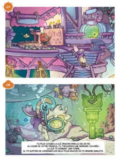 CHATONS ET DRAGONS - REVEIL DU VOLCAN LA BD DONT TU ES LE PET