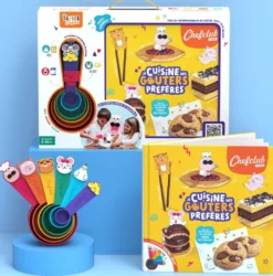 CHEFCLUB - COFFRET - JE CUISINE MES GOUTERS PREFERES AVEC LES TASSES