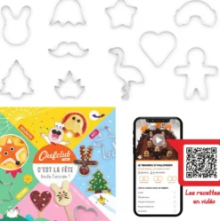CHEFCLUB - COFFRET KIDS - C'EST LA FETE TOUTE L'ANNEE