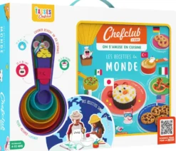 CHEFCLUB - COFFRET KIDS - LES RECETTES DU MONDE