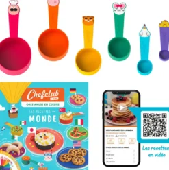 CHEFCLUB - COFFRET KIDS - LES RECETTES DU MONDE