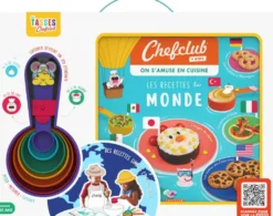 CHEFCLUB - COFFRET KIDS - LES RECETTES DU MONDE