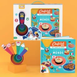 CHEFCLUB - COFFRET KIDS - LES RECETTES DU MONDE