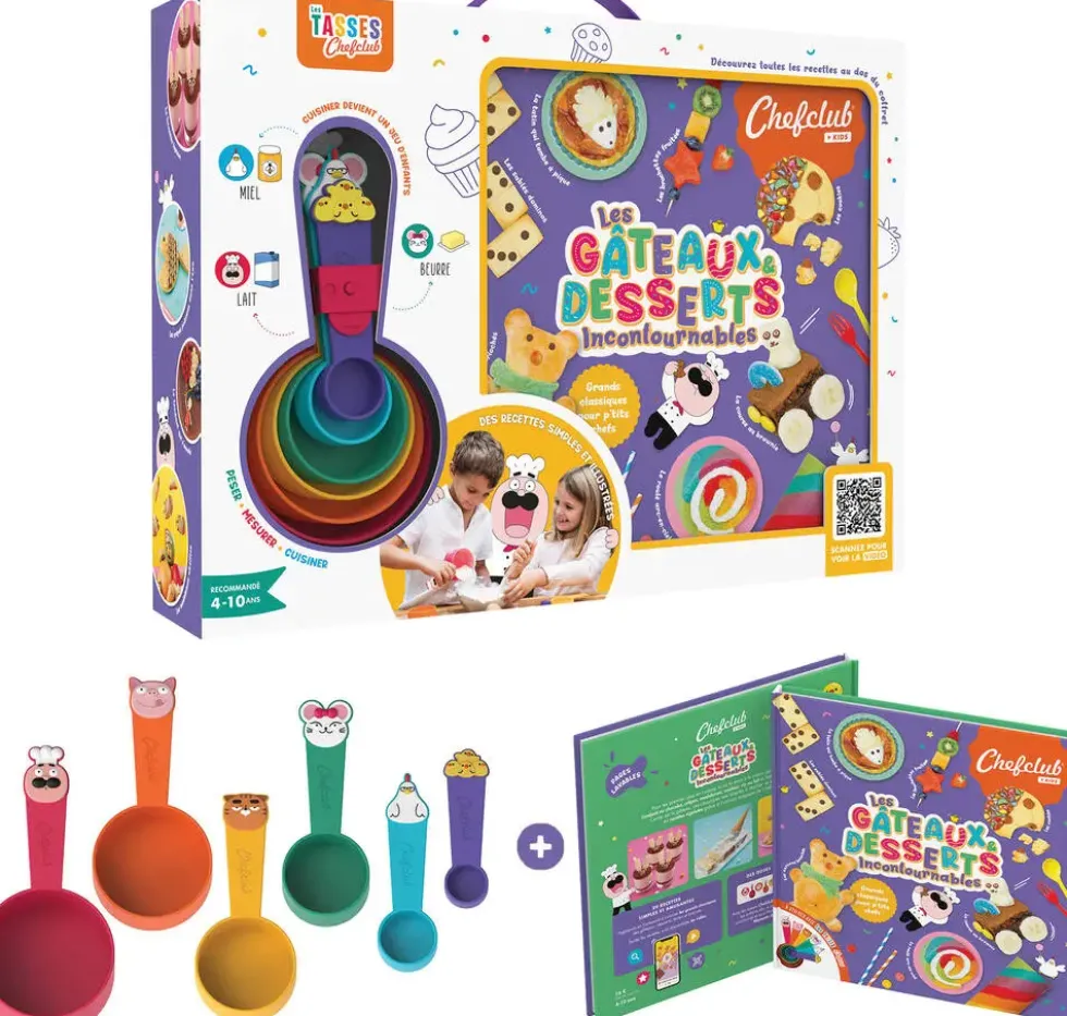 CHEFCLUB - COFFRET LES GATEAUX - DESSERTS INCONTOURNABLES