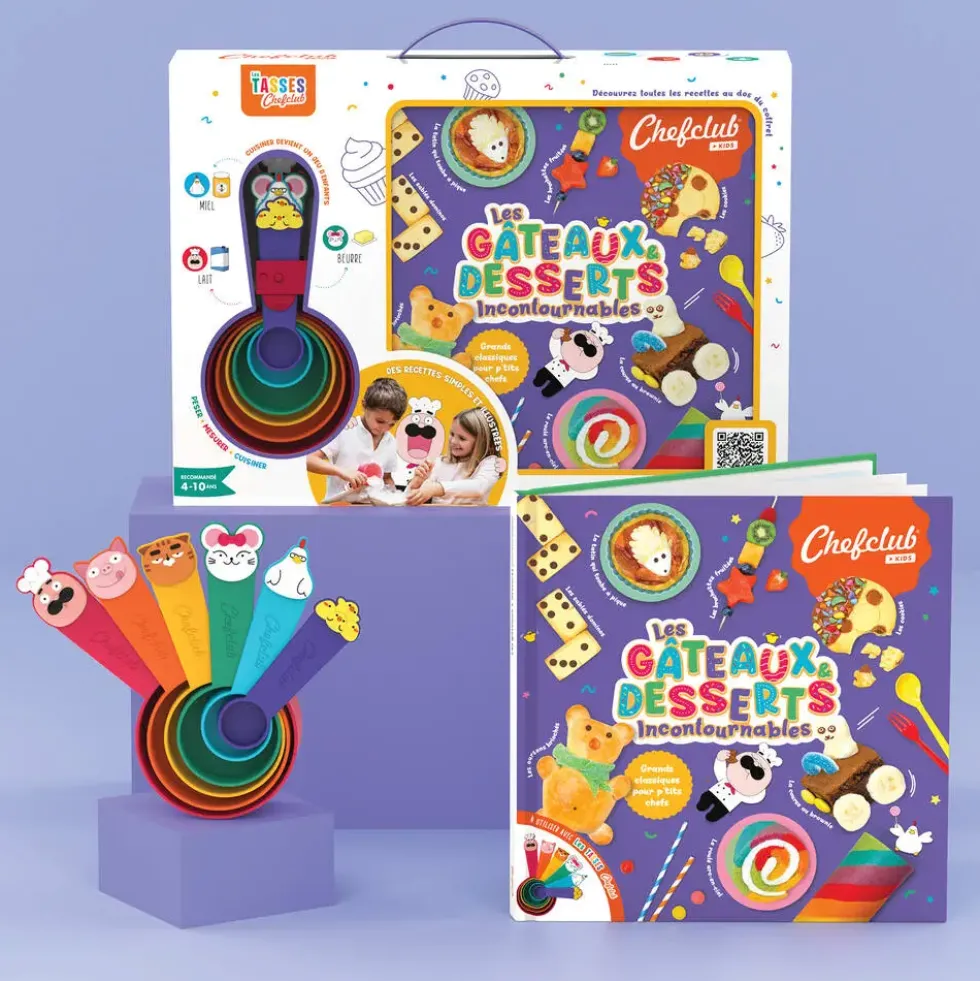 CHEFCLUB - COFFRET LES GATEAUX - DESSERTS INCONTOURNABLES