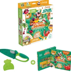 CHEFCLUB KIDS - COFFRET KIDS : LES SUPER LEGUMES ET LE COUTEAU