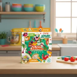 CHEFCLUB KIDS - COFFRET KIDS : LES SUPER LEGUMES ET LE COUTEAU