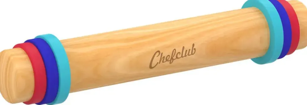CHEFCLUB KIDS - ROULEAU A PATISSERIE AVEC ANNEAUX AJUSTABLES
