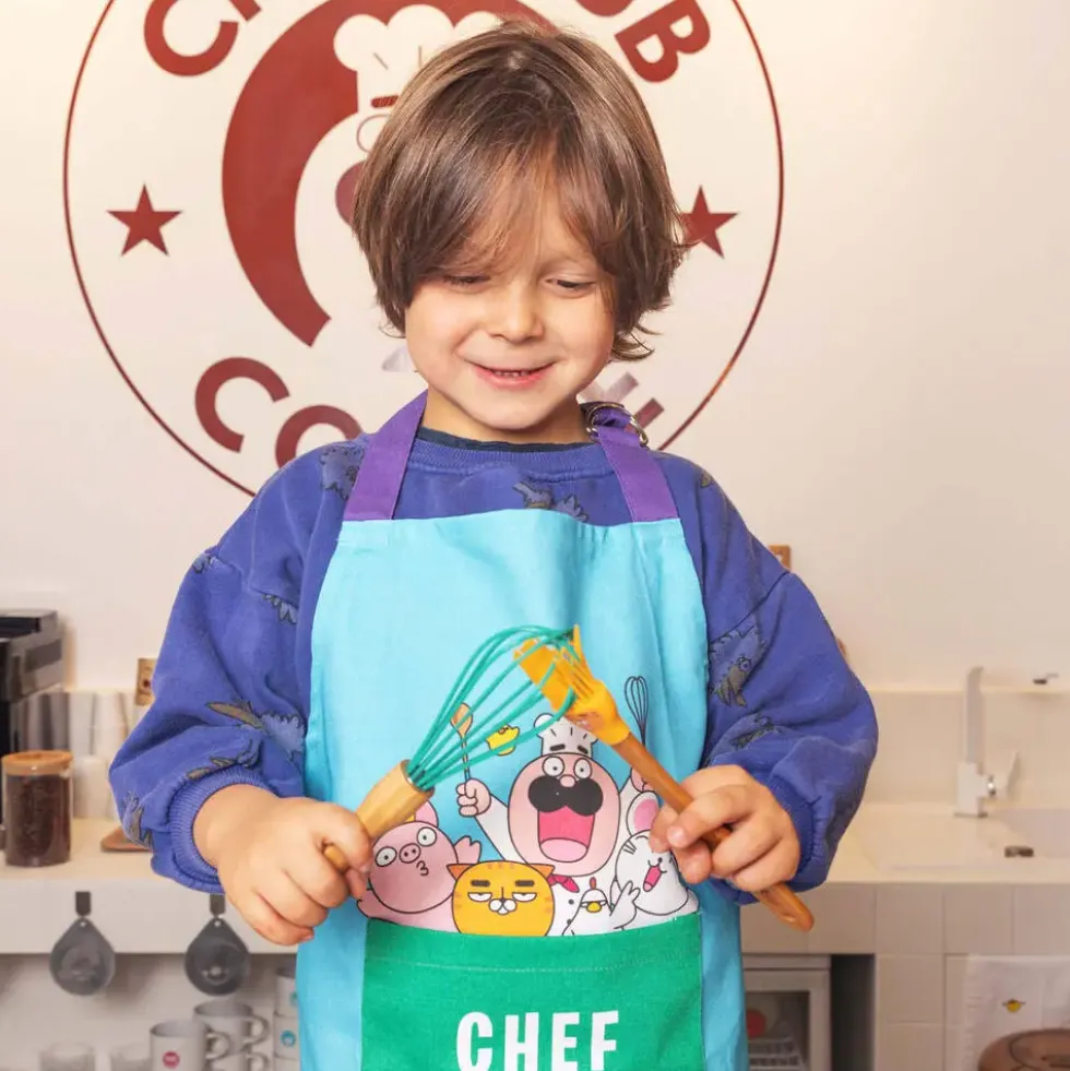 CHEFCLUB KIDS - TABLIER EN COTON