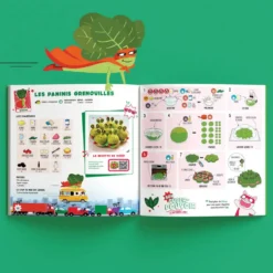 CHEFCLUB - LIVRE KIDS - LES SUPERS LEGUMES