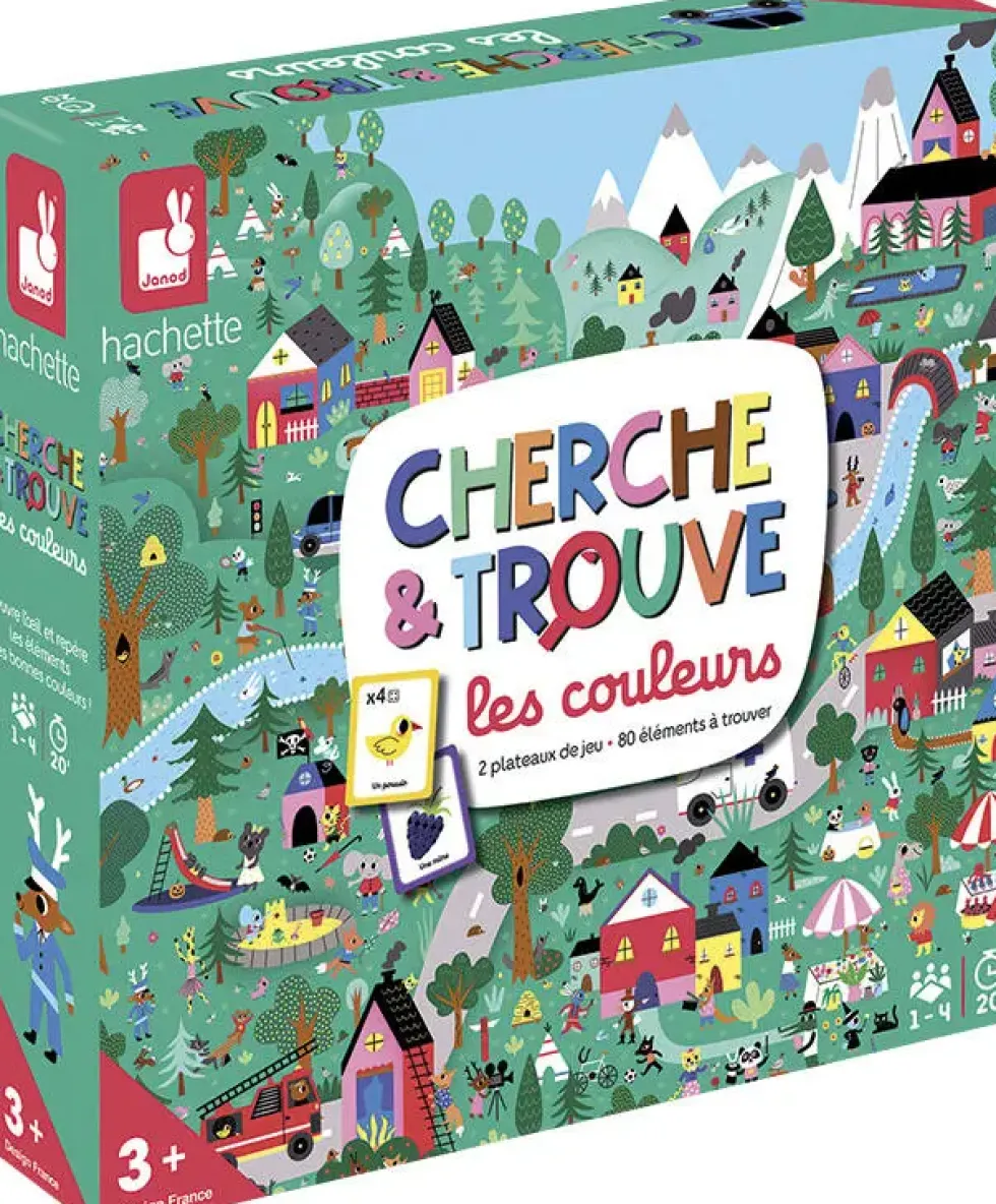 CHERCHE ET TROUVE LES COULEURS